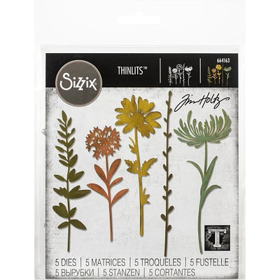 Sizzix® Thinlits™ Wildflower Stems No.1 Die Set by Tim Holtz®