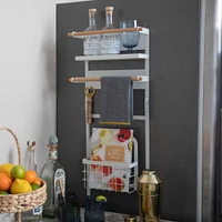 Household Essentials 26" Metal Magnetic Organizer Rack