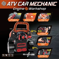 The Bubble Factory Orange ATV Car Mechanic Engine Workshop