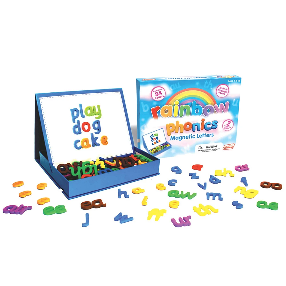 Junior Learning® Rainbow Phonics Magnetic Letters