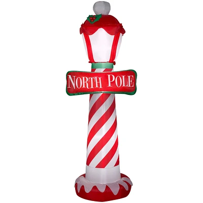7ft. Airblown® Inflatable Christmas North Pole