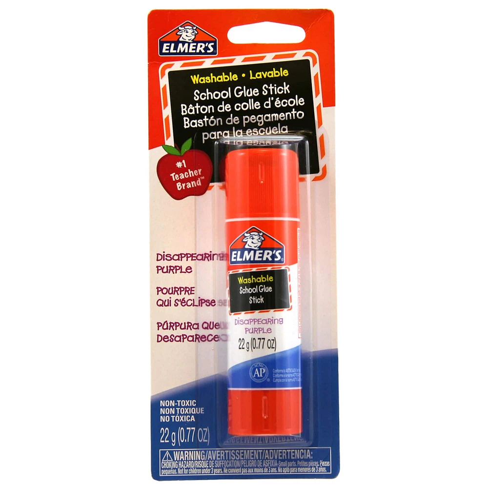 12 Pack: Elmer's® Jumbo Disappearing Purple School Glue Stick