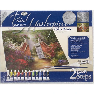 Royal & Langnickel® Garden Gate Paint-Your-Own-Masterpiece Kit