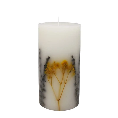 Home Fragrance Collection 3" x 6" Lavender & Patchouli Scented Pillar Candle by Ashland®