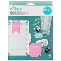 We R Memory Keepers® Mini Evolution™ Floral Stamp, Die & Emboss Kit