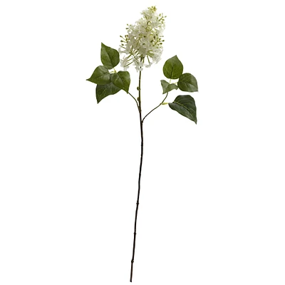 White Lilac Stem, 6ct.