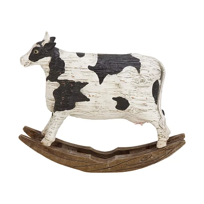 12" Farmhouse Cow Sculpture