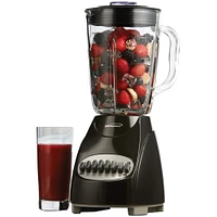 Brentwood 42oz. 12-Speed + Pulse Electric Blender with Glass Jar