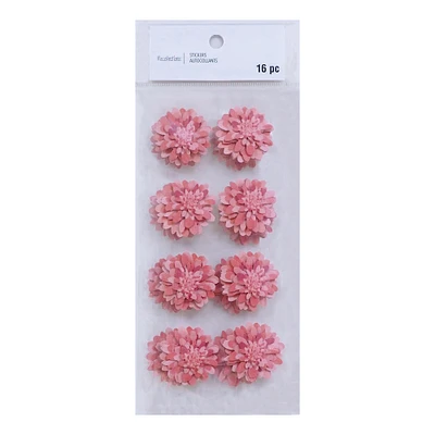 Dahlia Floral Dimensional Stickers by Recollections™