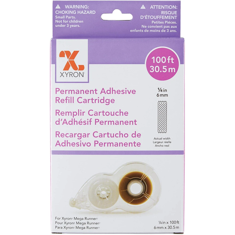 Xyron® 0.25" Mega Runner Permanent Adhesive Refill