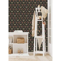 RoomMates Forest Cottage Bee & Butterfly Peel & Stick Wallpaper