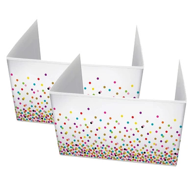 Teacher Created Resources Confetti Classroom Privacy Screen, 2ct.