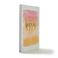 Be Happy Lined Journal by Artist's Loft™, 6" x 8"