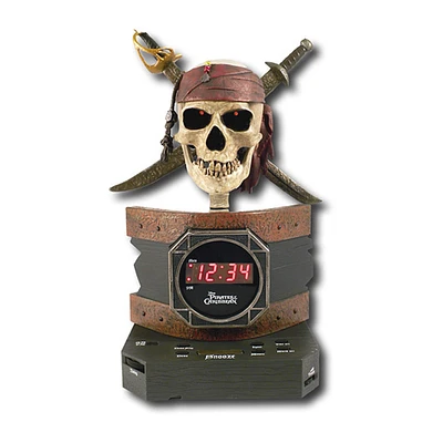 Disney® Pirates of the Caribbean Alarm Clock Radio