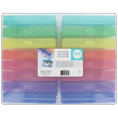 We R Memory Keepers® Multicolor Mini Photo Storage Case