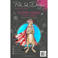 Pink Ink Designs® Superhero Clear Stamp Set