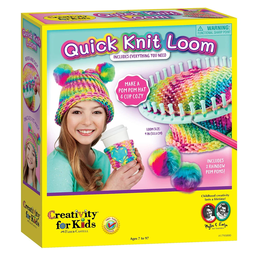 Creativity for Kids® Quick Knit Loom