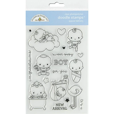 Doodlebug Design Inc.® Collection Special Delivery Doodle Stamps