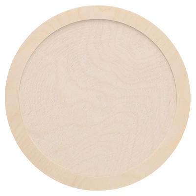 Leisure Arts® 10" Circle Welled Wood Surface