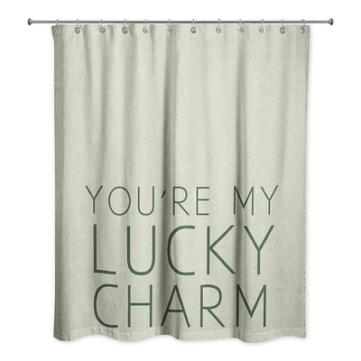 You're My Lucky Charm 71" x 74" Shower Curtain