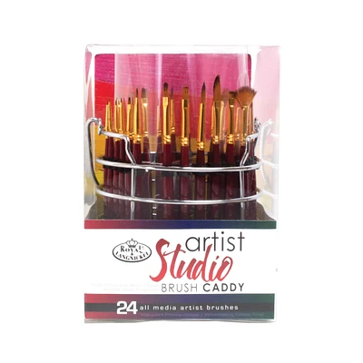 Royal & Langnickel® Studio Brush Caddie 24 Piece Set