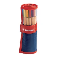 6 Pack: STABILO® Point 88 25 Color Pen Set with Roller