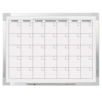 Aluminum Framed Magnetic Calendar Board