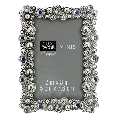 Silver Gems Mini Frame by Studio Décor®