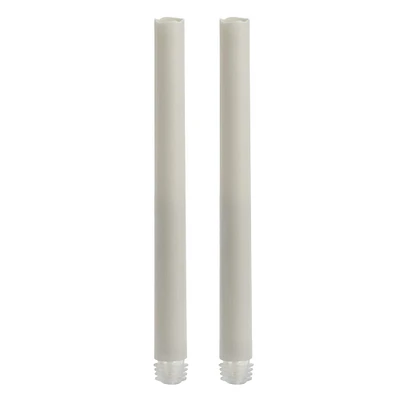 8 Packs: 2 ct. (16 total) 9" White LED Taper Candles with Timer by Ashland®