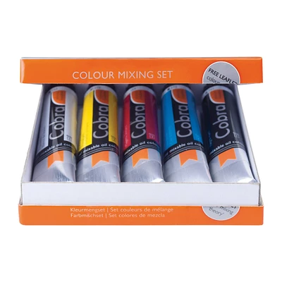 Cobra Solvent Free Oil Color Mixing Set