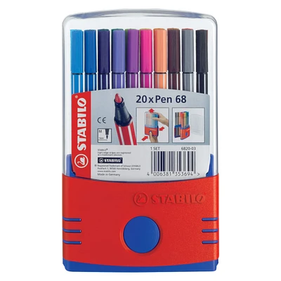 Stabilo® Pen 68 Color Parade 20 Color Pen Set