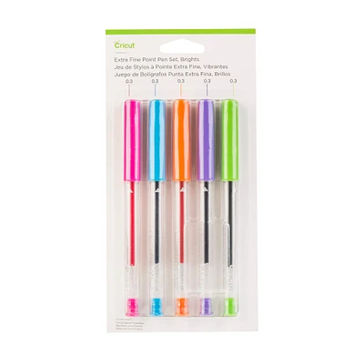 Cricut® Extra Fine Point Pen Set, Brights