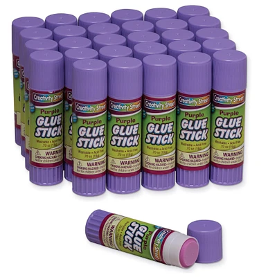 Creativity Street® Purple oz Glue Sticks