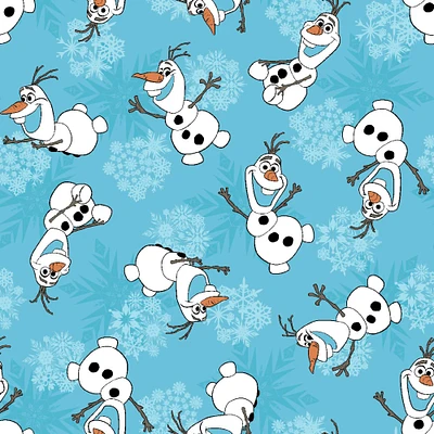 Disney® Frozen Olaf Snowflakes Corduroy Fabric