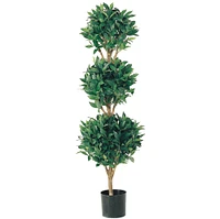 4 Ft. Triple Ball Sweet Bay Topiary