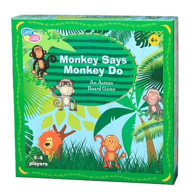 Monkey Says, Monkey Do Paper-Based Board Game
