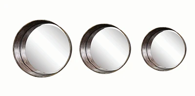 Pure Round Framed Mirrors