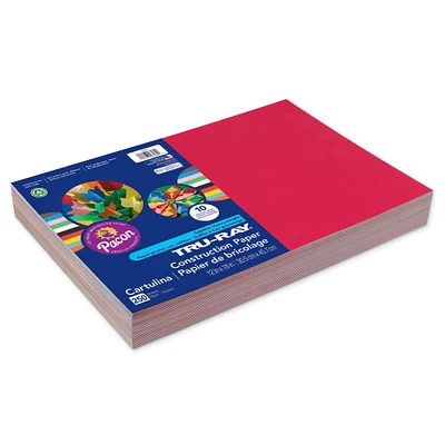 Tru-Ray® 12" x 18" Assorted Construction Paper, 250 Count