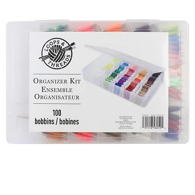 12 Pack: Embroidery Floss Organizer Kit by Loops & Threads®