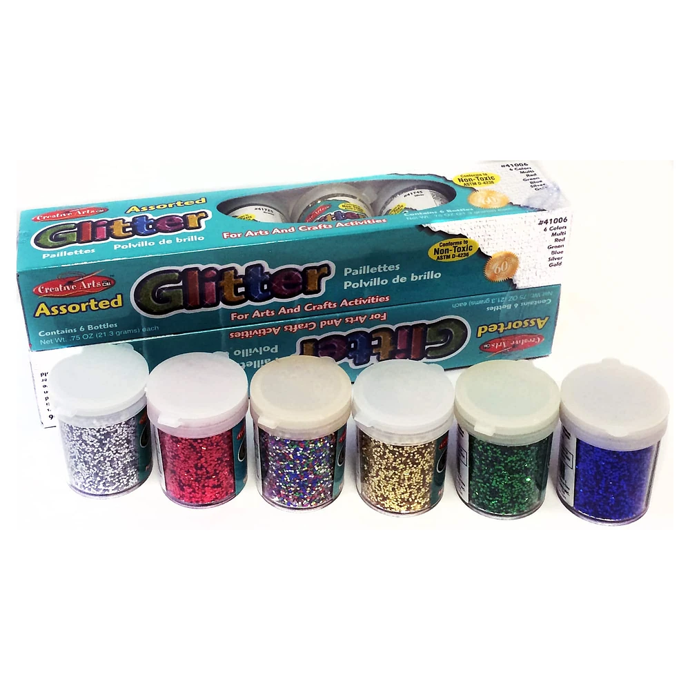 Creative Arts™ Glitter Set, Pack of 12