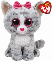 Ty Beanie Boos™ Gray Kiki Cat, Medium