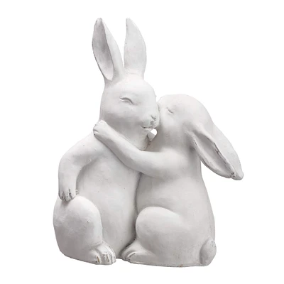 6 Pack: 10" Bunny Couple Figurine