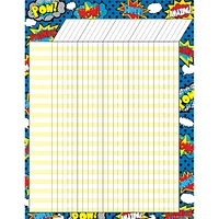 Teacher Created Resources Superhero Incentive Chart, 12ct.