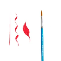 Princeton™ Select™ Artiste Series 3750 Short Handle Pointed Filbert Brush