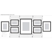 Gallery Perfect™ Create A Gallery Studio 7-Piece Frame Set, Black