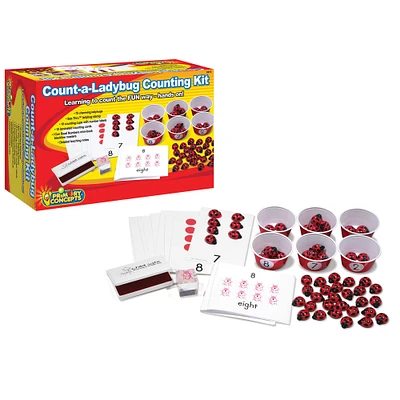 Primary Concepts™ Count-a-Ladybug Counting Kit