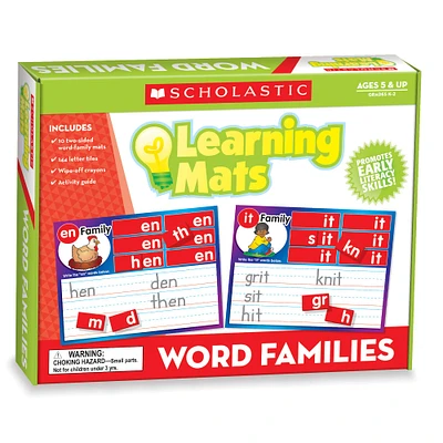 Word Families Classroom Set