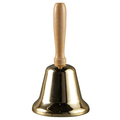 12 Pack: Gold Liberty Bell with Wooden Handle by Creatology™
