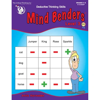 The Critical Thinking Co.™ Mind Benders® Level 3, Grades 3-6