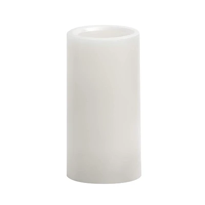 White 3" x 6" LED Pillar Candle By Ashland®